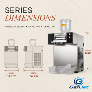 Machine à neige électrique pour flocons de glace doux et service de menu personnalisé dans les stations de villégiature, les événements de restauration et les stands de marché très fréquentés - Product Image 6