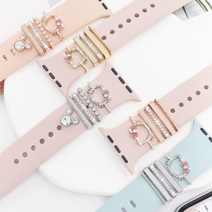 Clous décoratifs, breloques et anneaux en acier inoxydable HUANLONG, ornements pour bracelet de montre connectée - Product Image 3