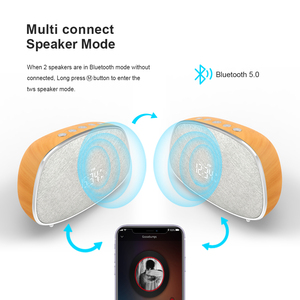 Eson xách tay 5.4 <span class=keywords><strong>Speaker</strong></span> - 30 Wát stereo kỹ thuật số Đồng hồ báo thức FM <span class=keywords><strong>Radio</strong></span>, Loa máy tính không dây - Product Image 6