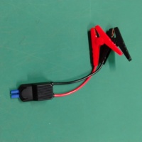 C-Power EC5 Cables de Arranque de Cobre con Pinzas de Cocodrilo 10AWG, Conector Negro, Garantía de 3 Años, 85% de Eficiencia para Coche