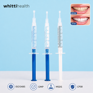 Kit de seringues de gel blanchissant professionnel puissant 50% 44% 40% 35% HP pour les dents, 10ml, recharge en vrac CP pour usage en cabinet, peroxyde OEM - Product Image 3