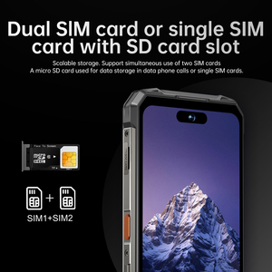 Téléphone Android robuste 16Pro Max avec batterie de 22000 mAh, certifié IP68, 5G, 32 Go + 1 To, appareil photo 68 MP, vente en gros - Product Image 2