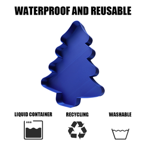 Aluminum Christmas Tree <b>Cookie</b> Cutter Reusable Waterproof Washable Baking Mold for Dough Fondant - Product Image 1