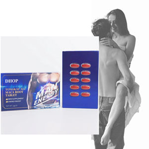 Cápsulas de Maca y Ginseng para Hombres, Apoyo Energético, Cápsulas de Raíz de Maca, Energía Masculina, Potenciador Natural, Píldoras Fuertes, Cápsulas de Maca - Product Image 1