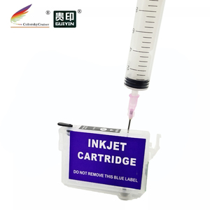 RCE1291 ראש דיו דיו refillable עבור Epson T1291 T129 T 129 Stylus SX420W SX425W SX525WD SX620FW משרד <span class=keywords><strong>BX305F</strong></span> BX305FW