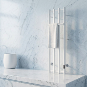 Sèche-serviettes électrique haute puissance à séchage rapide, grande capacité, séchoir à serviettes de salle de bain en forme d'échelle - Product Image 2