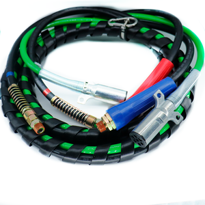 3-in-1 Suzi คอยล์ไฟฟ้ารถบรรทุกทางอากาศถึงรถพ่วงสายเคเบิลชุดท่อสายอากาศ ABS และชุดท่อสายการบินสําหรับรถพ่วงกึ่งรถบรรทุก - Product Image 6