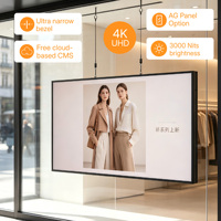 Layar LCD Semi Outdoor 3000cd Rasio 16:9 untuk Iklan dengan CMS Berbasis Cloud Gratis - Garansi 3 Tahun