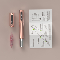 Charme Princesse EMK161 Pena PMU Elektrik 2.1 mm 5 Kecepatan Motor Berongga Ringan 5 Cartridge untuk Alis Bibir Eyeliner