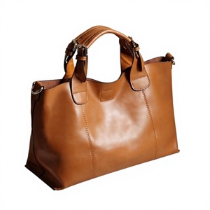 Fashionable Genuine Leather Purse Classic Style Women's Handbags For Partyware Type OEM ODM Customizable Leather Bags - Product Image 1
