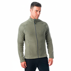 TIVO pile Polartec da uomo leggero antivento impermeabile abbigliamento Casual da esterno con colletto con cappuccio con chiusura a cerniera autunno - Product Image 2