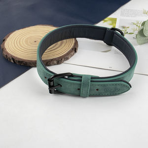 2024 Fabricante al por mayor logotipo personalizado collar de cuero ajustable para perros - Product Image 5