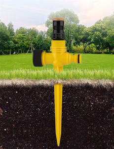 Arroseur portable sur piquet pour chantier, buse d'irrigation déplaçable à brancher pour l'aménagement paysager sur chantier - Product Image 4