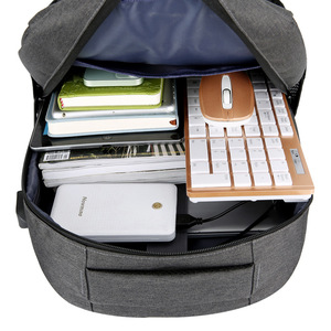 Sac à dos professionnel pour homme, sacoche pour ordinateur portable personnalisable, sac à dos avec port USB pour ordinateurs portables de 15,6 pouces - Product Image 4