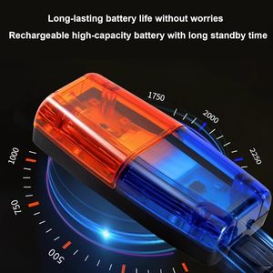 Luce di Segnalazione per Pattuglie Stradali, Torcia LED <span class=keywords><strong>Lampeggiante</strong></span> Rossa e <span class=keywords><strong>Blu</strong></span>, Lampada da Spalla - Product Image 3