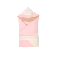 Couverture pour nouveau-né en coton pur, style américain, toucher soyeux et respirant – Choix populaire