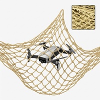 Filet de protection en sangle de fibre aramide, maille de sécurité haute résistance pour drones