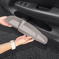 Boîte de rangement en silicone pour garnitures intérieures de voiture, organisateur de porte de voiture, pochette de rangement pour Volvo XC60 2022-2026