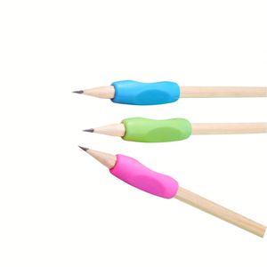 X616 – Nouvelle poignée de crayon en silicone non toxique certifiée LFGB pour bébés, enfants et étudiants, personnalisable, pour corriger la posture d'écriture - Product Image 1