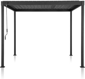 Pérgola de Aluminio Impermeable, Resistente, Automática, Retráctil, con Techo de Láminas, para Patio, Gazebo, Pabellón, 500, Moderna, Motorizada, Biocl - Product Image 4