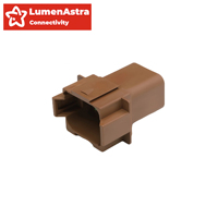Muestra Gratuita Deutsch DT04-08PA-L012 Conector de Brida DT de 8 Pines Macho/Hembra IP67 Kit de Enchufe Receptáculo Impermeable de Latón para Cable