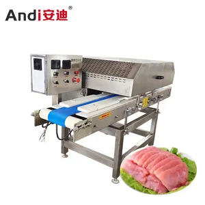 Intelligent Fresh Meat Cutter With Equal Weight Continuous Portion Control Slicer Machine