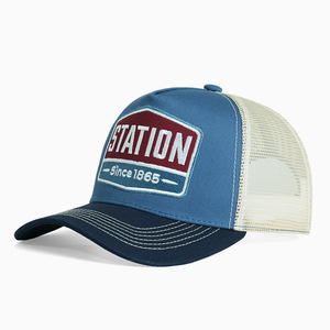 <span class=keywords><strong>Gorra</strong></span> de Camionero de 5 Paneles, Casual, Bordada, de Algodón Puro, con Hebilla Ajustable, Malla Transpirable, para Deportes al Aire Libre - Product Image 4