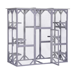 Cage <span class=keywords><strong>de</strong></span> jeu luxueuse pour animaux <span class=keywords><strong>de</strong></span> compagnie, multi-taille, stable et confortable, maisons pour animaux <span class=keywords><strong>de</strong></span> compagnie, meubles en bois pour chat, <span class=keywords><strong>maison</strong></span> <span class=keywords><strong>de</strong></span> <span class=keywords><strong>repos</strong></span> et <span class=keywords><strong>de</strong></span> sommeil - Product Image 5