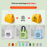 Grands sacs isothermes jetables en aluminium pour le déjeuner – Sacs réfrigérants et chauffants pour aliments et boissons