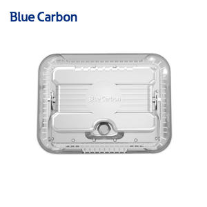 Projecteur solaire LED Blue Carbon haute puissance, étanche IP65, intégré, moderne, pour usage extérieur, éclairage solaire <span class=keywords><strong>de</strong></span> rue personnalisé - Product Image 3