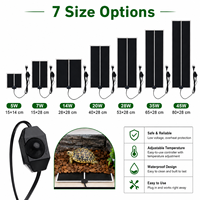 Almohadilla Térmica Impermeable para Animales Pequeños y Reptiles, Tapete Calefactor para Terrario, Venta al Por Mayor