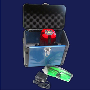 ميزان ليزر أحمر أوتوماتيكي احترافي للأرضيات الداخلية والخارجية بزاوية 360 درجة، خفيف الوزن ومناسب للبناء - Product Image 5