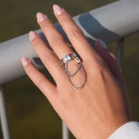 Ensemble de bagues de mariage en acier inoxydable anti-ternissement pour couple, avec bande pavée de zircon cubique étincelant, bague en or 10 carats pour femme et homme, bijoux