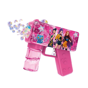 Vente en gros de machines à bulles KPOP Demon Hunters, jouets à bulles pour enfants en plein air, souffleur automatique, pistolet à bulles en <span class=keywords><strong>plastique</strong></span> PP - Product Image 1