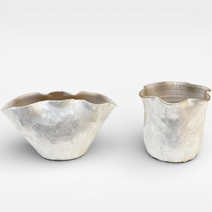 Jarrón de Mesa de Lujo con Incrustaciones de Concha Natural de Madreperla, Hecho a Mano, Elegante Decoración para el Hogar, Centro de Mesa para Bodas y Hoteles - Product Image 2