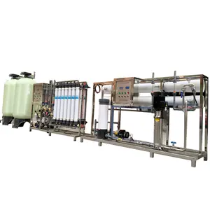 Sistema purificador de agua Planta de ósmosis inversa UF Filtración de agua ultra pura Agua residual Equipo de tratamiento de descarga cero