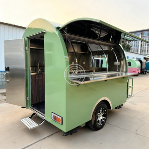 Cocina móvil Remolque de comida rápida Remolques de comida Totalmente equipados Restaurante al aire libre Remolque de comida callejera Camión de comida de aperitivos - Product Image 3