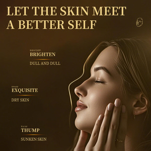 قناع ورقي بالذهب عيار 24 قيراط للجسم، مرطب ومغذي للبشرة، مناسب للبشرة العادية/الدهنية/الجافة/المختلطة - Product Image 2