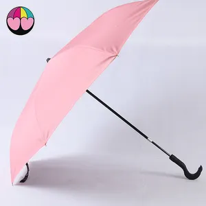 Luxus Voll automatischer Regenschirm Hochwertiger Werbe druck Kunden spezifischer Regenschirm mit Logo Auto Reverse Regenschirm