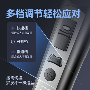 Hair Clipper Adjustable Length 1.3 1.6 1.9mm Digital Display Electric <b>Trimmer</b> <b>For</b> <b>Men</b> And Pets - Product Image 5