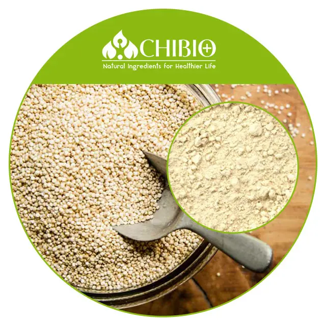 عينات مجانية 100% الغذاء الصف العضوية جيدة جودة Quinoa مسحوق بروتين ل حمية ملاحق في السعر بالجملة