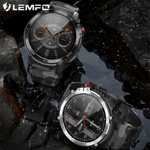 Montre connectée <span class=keywords><strong>LEMFO</strong></span> C22 pour hommes, 4 Go de ROM, étanche IP68, montre connectée BT5.0, 400 mAh, écran HD de 1,6 pouce, 35 jours en veille - Product Image 6