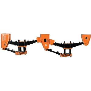 Semi-remorque en acier neuve avec suspension mécanique à 3 essieux de type Fuwa américain de 8 mm, dotée de ressorts à lames 16*90*9 ou 16*90*10 - Product Image 3