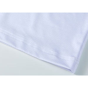 Haut de sport pour homme bleu clair à blocs de couleur, manches courtes, évacuation de l'humidité, séchage rapide pour entraînement de fitness haute intensité et badminton - Product Image 6