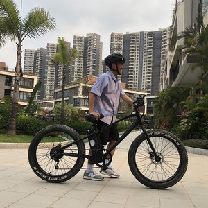 Motor de cubo de alta potencia de 350W, neumáticos gruesos de 26 pulgadas, Mtb <span class=keywords><strong>Elcykel</strong></span> con pantalla - Product Image 2