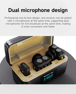 Free Sample NEEXXT SX23 Dual SX23i Dual Portable Wireless <strong>Mic</strong> for Vlog Audio Video Recording Compatible With Multiple <strong>Devices</strong> - Product Image 2