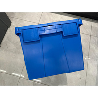 Boîtes logistiques en plastique PP emboîtables et pliables à haute densité Excellente résistance et prix d'usine de déménagement sans danger pour les aliments