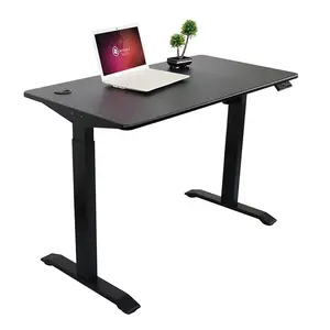 Produsen OEM meja berdiri elektrik Varidesk bisa disesuaikan meja kantor Riser Modern meja gaming dapat disesuaikan