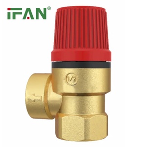 שסתום פורק לחץ איכותי מנחושת IFAN, שסתום פורק לחץ, גודל פתח 1/2 אינץ', שסתום פורק לחץ - Product Image 2