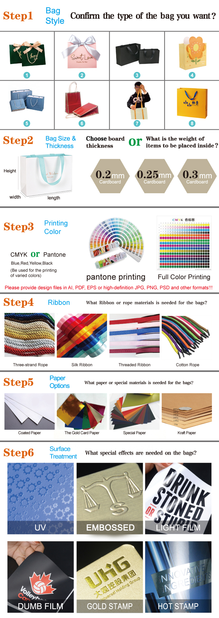 custom print reusable shopping cosmetic fashio<i></i>nable make up bag packaging paper bags with logo for clothing